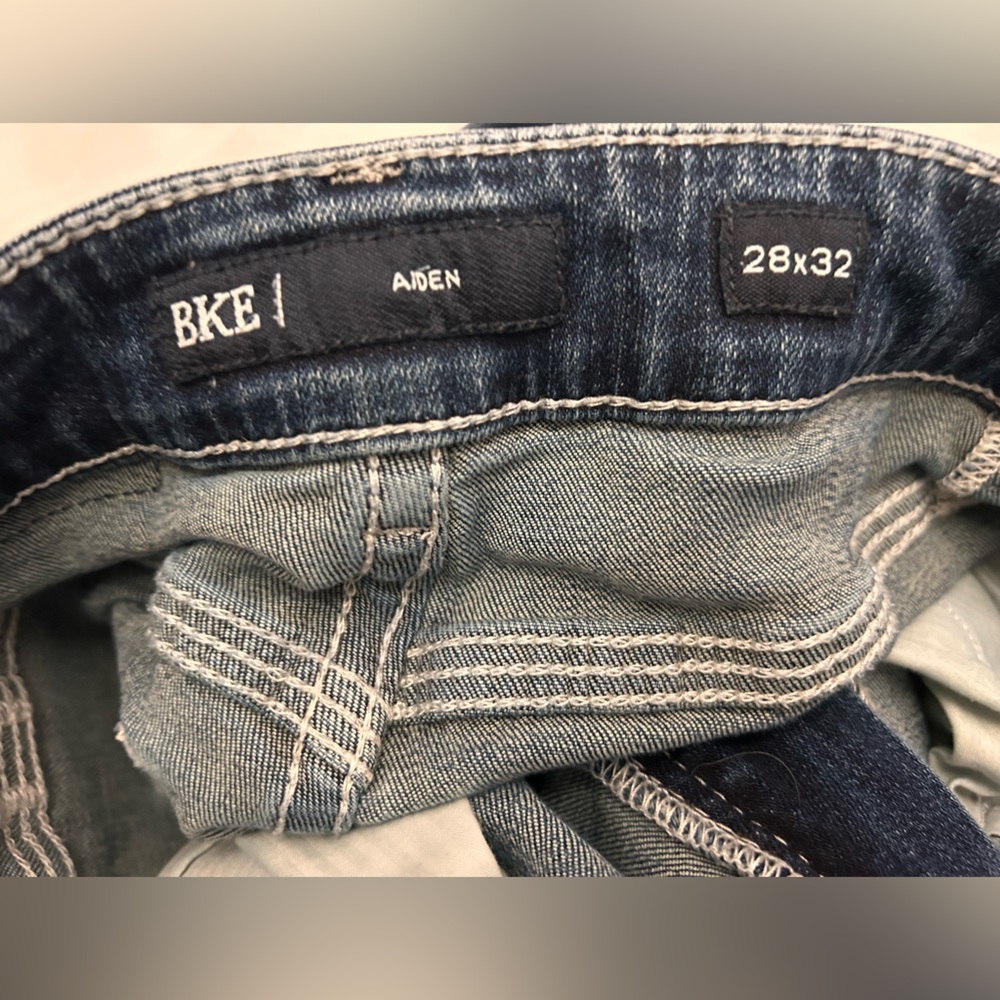BKE Aiden Jeans Men’s Distressed Size 28x32 - Picture 13 of 14